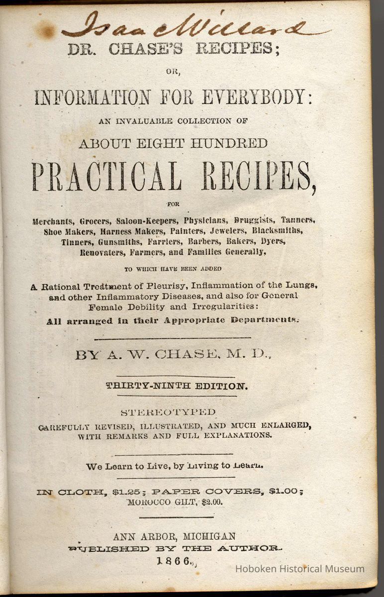 title page