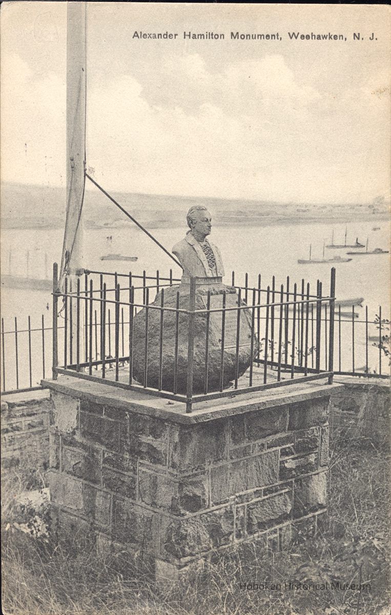 Postcard: Alexander Hamilton Monument, Weehawken, N picture number 1