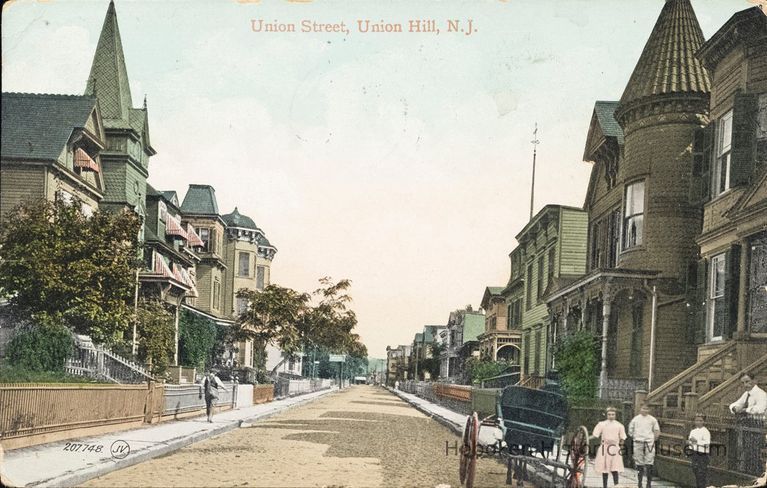 Postcard: Union St., Union Hill, NJ picture number 1