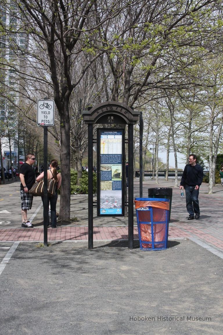 01 view of waterfront kiosk at First St. & Frank Sinatra Drive