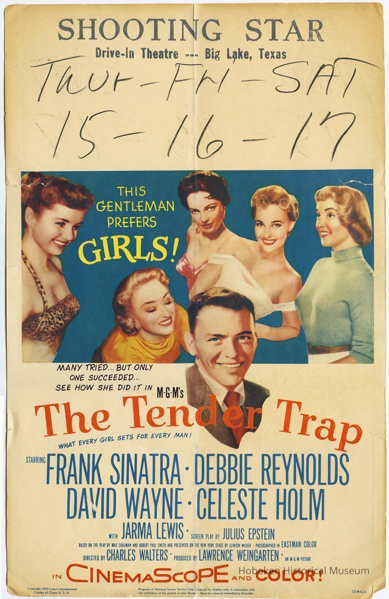 The Tender Trap, Texas Drive-in poster.