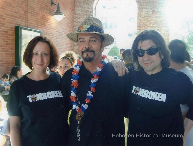 Tom Olivieri (center); Mary Smith; Raymond Smith