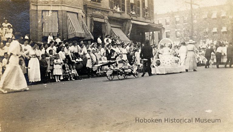 Third Annual Baby Parade 1915, cropped to image, enhanced