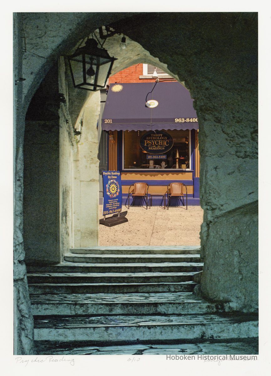 Roslyn Rose: Psychic Reading; photomontage print