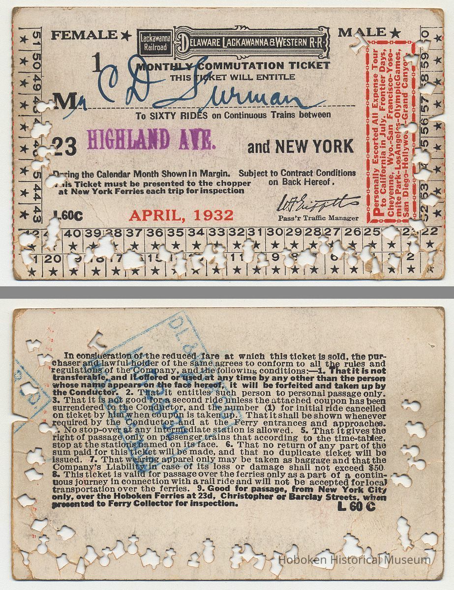 front and back