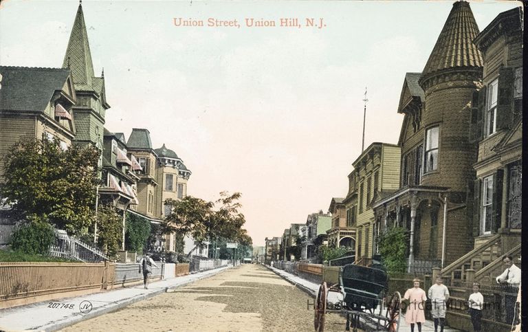 Postcard: Union St., Union Hill, NJ picture number 1