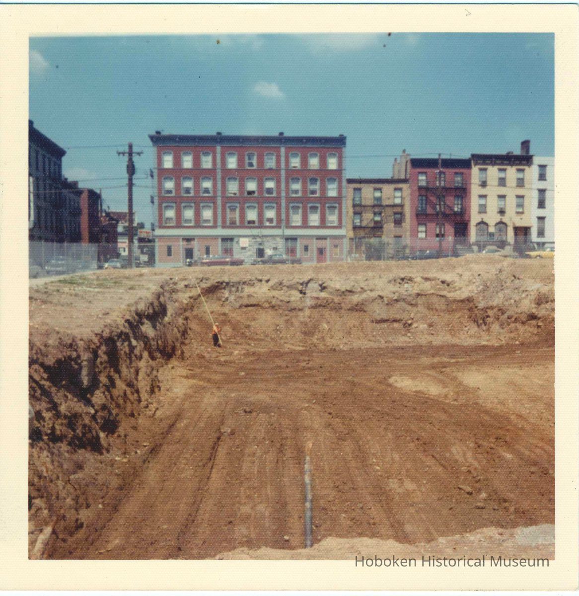 site preparation on the construction site of Marineview Towers