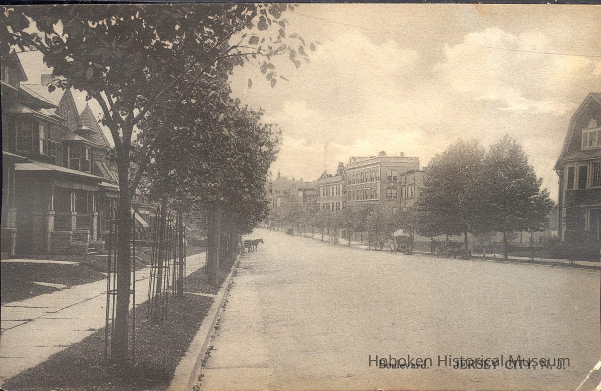 Postcard: Boulevard, Jersey City, NJ picture number 1