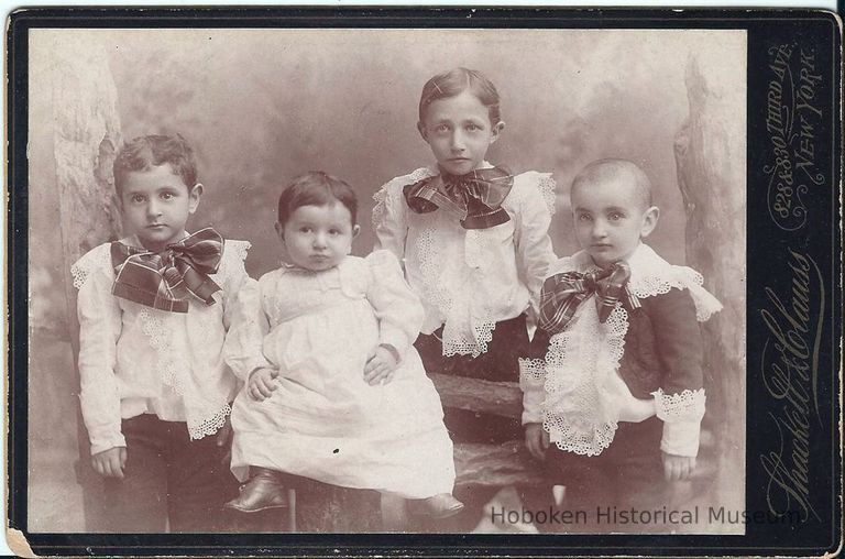 image of four children