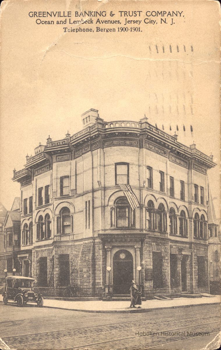 Postcard: Greenville Bank, Jersey City, NJ picture number 1