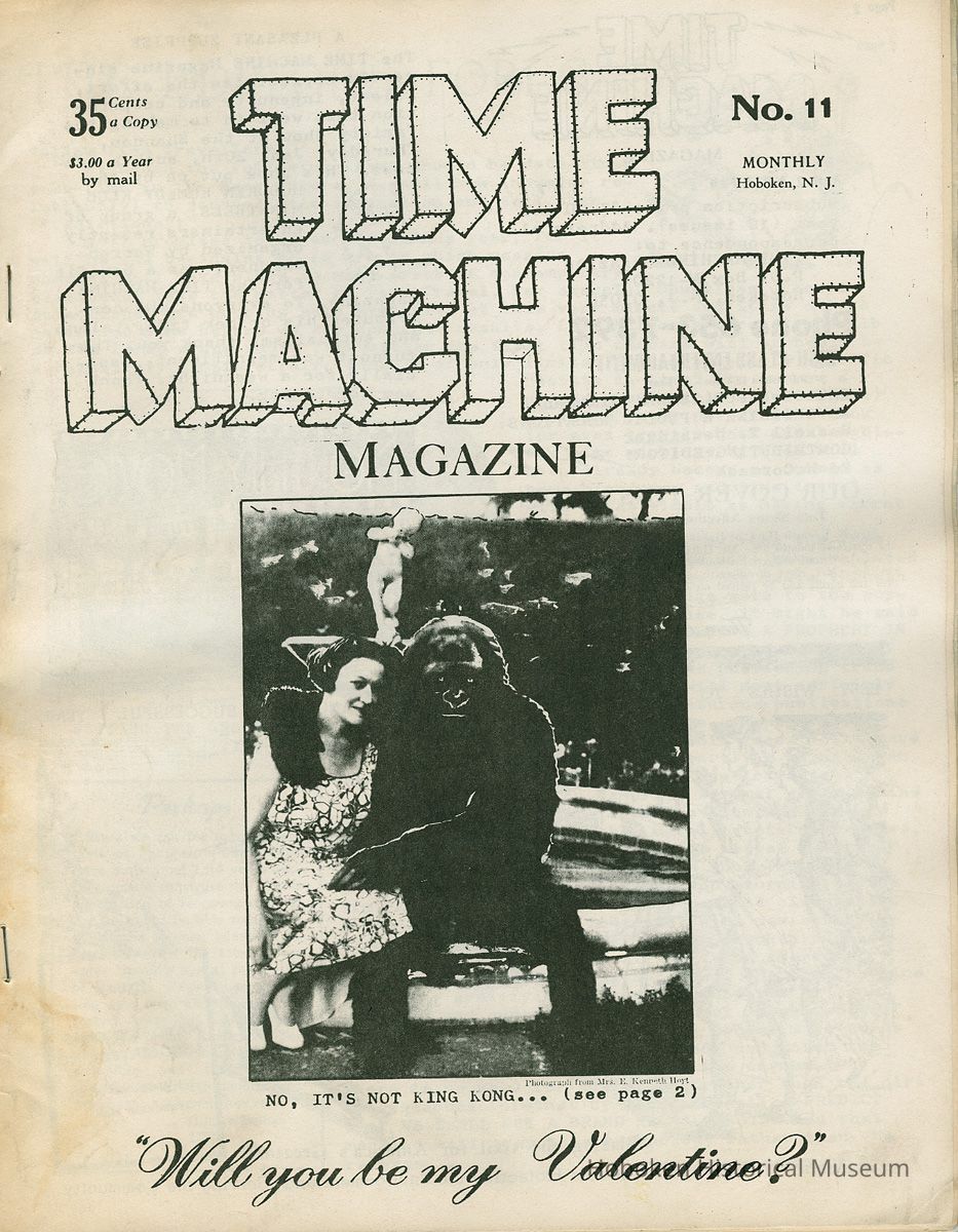Time Machine Magazine No. 11; front cover