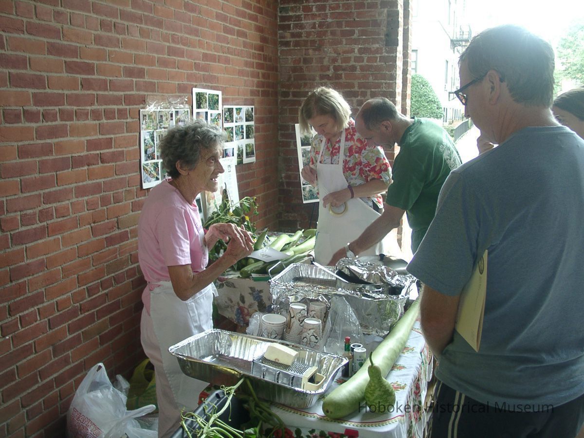 Digital photos, 9, of the Annual Tomato Tasting Festival, HHM, 1301 Hudson St., Hoboken, August 28, 2005. picture number 1