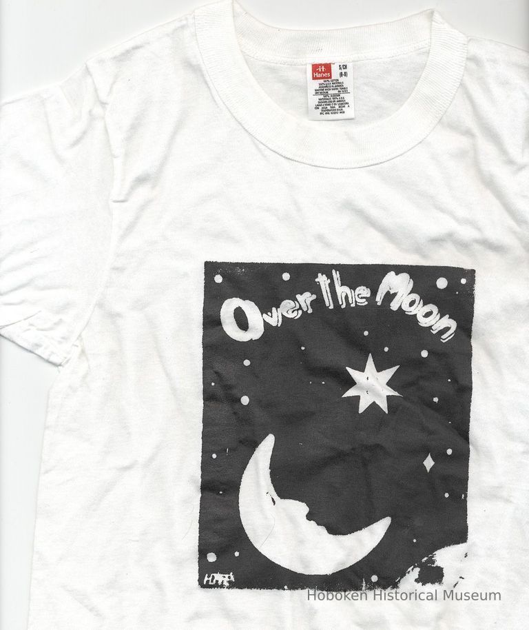 Child's T-Shirt: Over the Moon. Issued the Hoboken band, Over the Moon, circa 1991. picture number 1