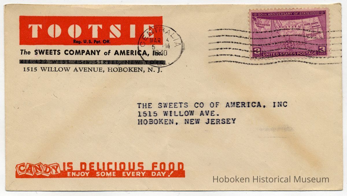 front: Tootsie; Sweets Company of America
