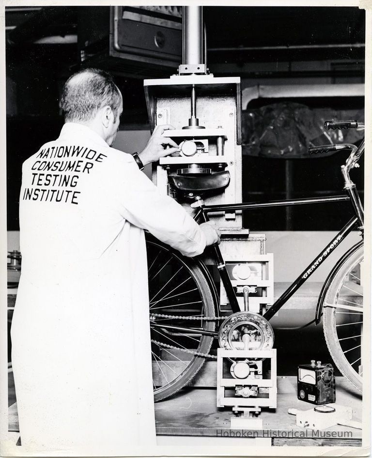 U.S. Testing (Nationwide Consumer Testing Institute): bicycle load test