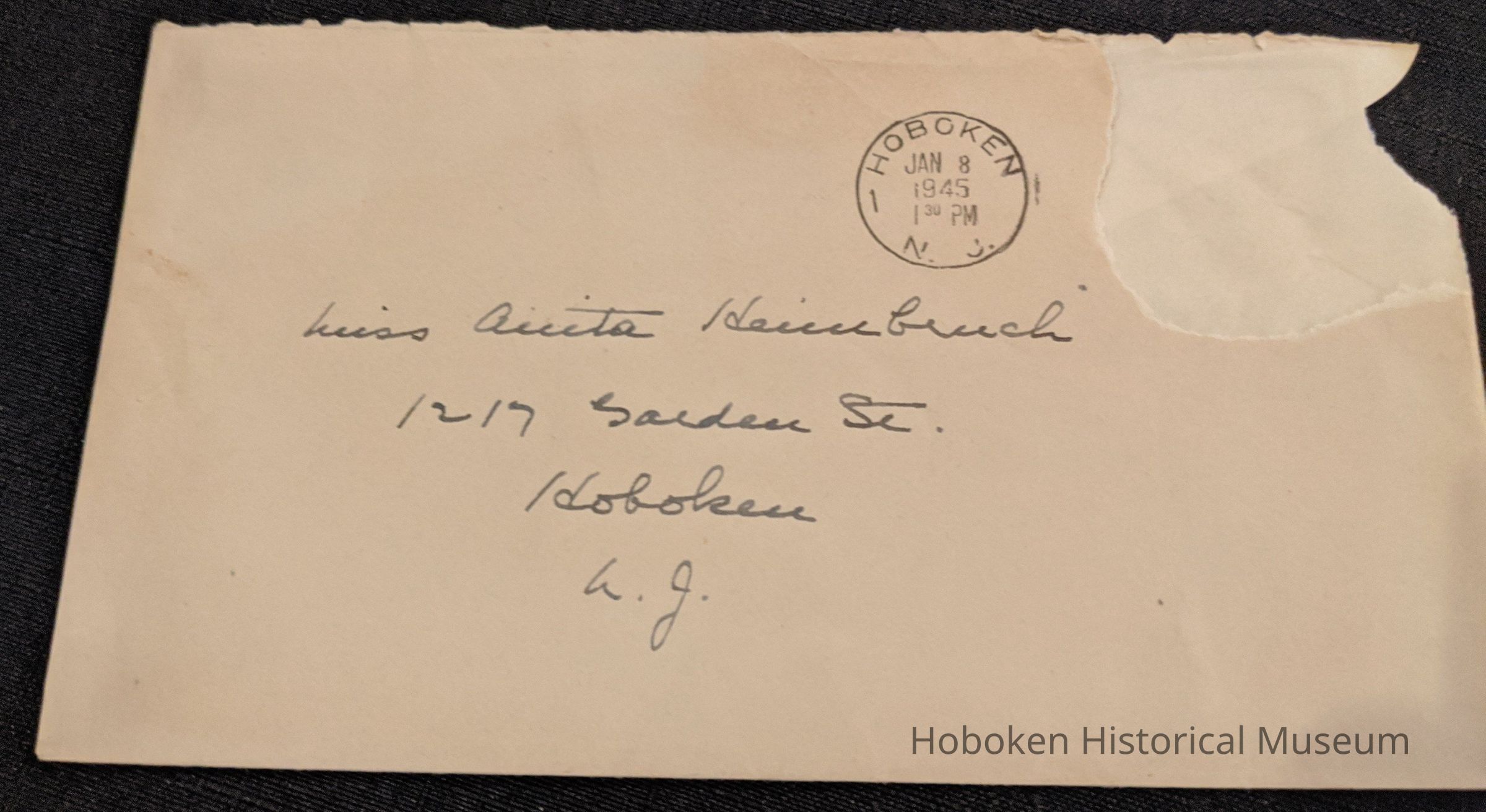 Letter: Personal corresdondance between Anita Heimbruch and Louise R, 1945 picture number 1