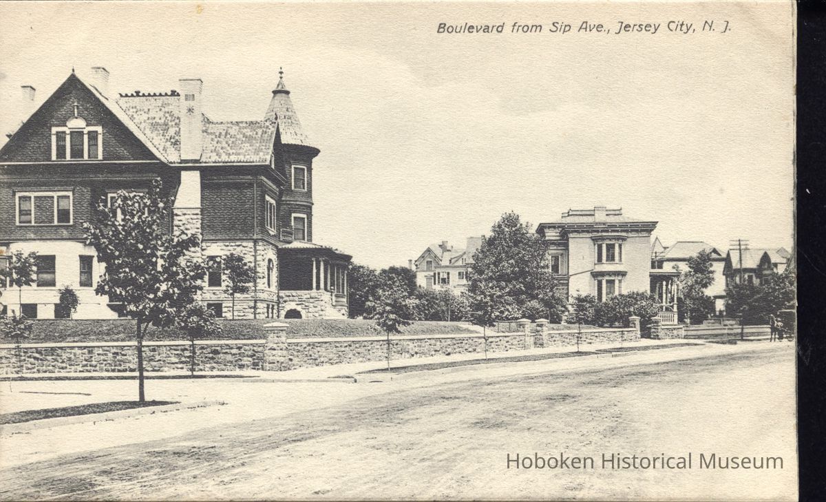 Postcard: Boulevard, Jersey City, NJ picture number 1