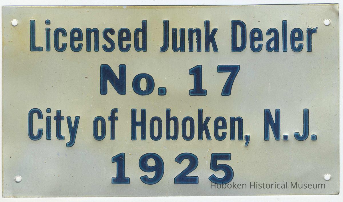 License plate for 
