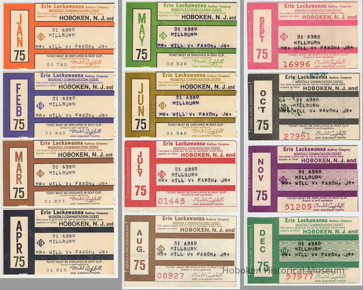 front of tickets