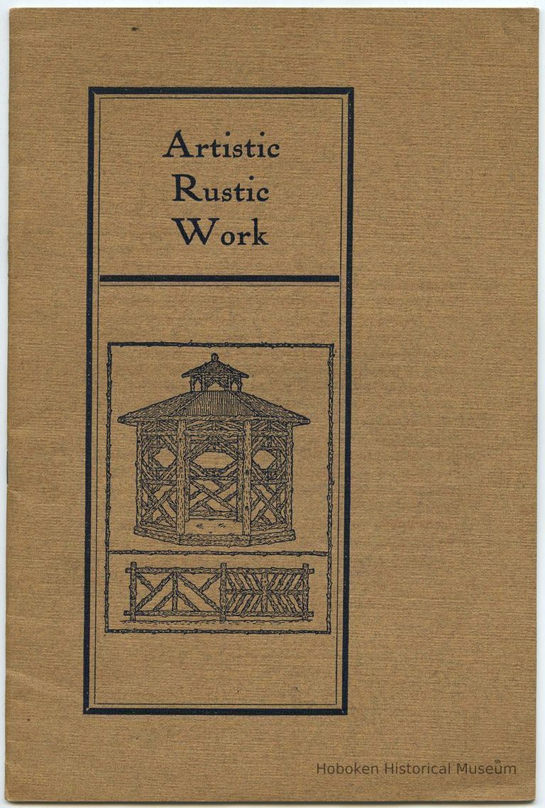 front cover, title: Artistic Rustic Work