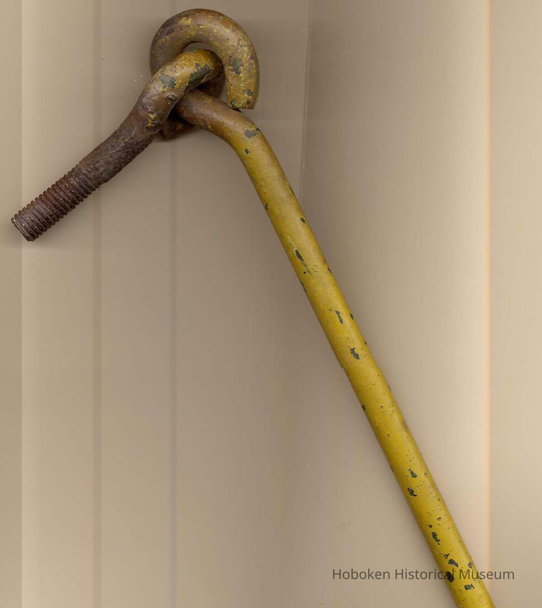 Two wall gate or door hooks probably from the Bethlehem Steel Shipyard, Hoboken. picture number 1