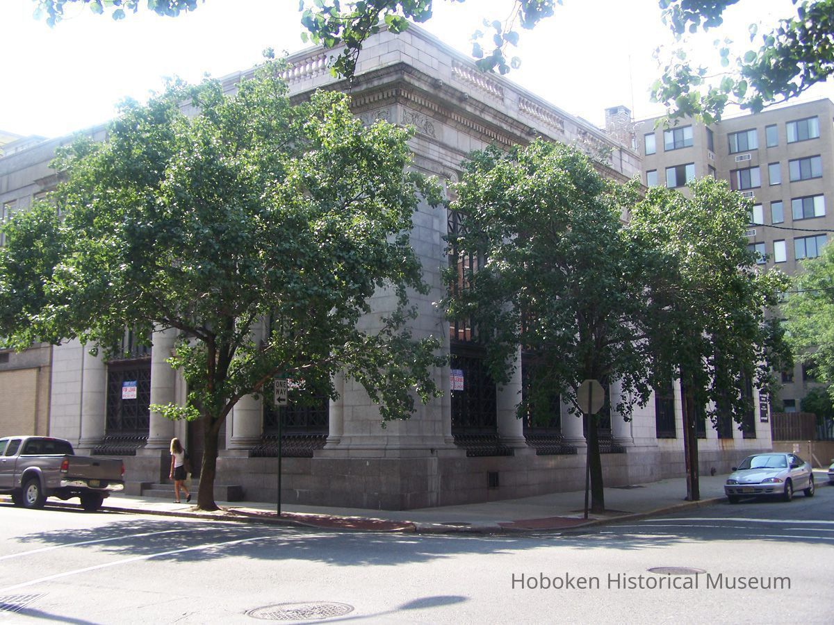 1: view southeast from First and Clinton Sts.