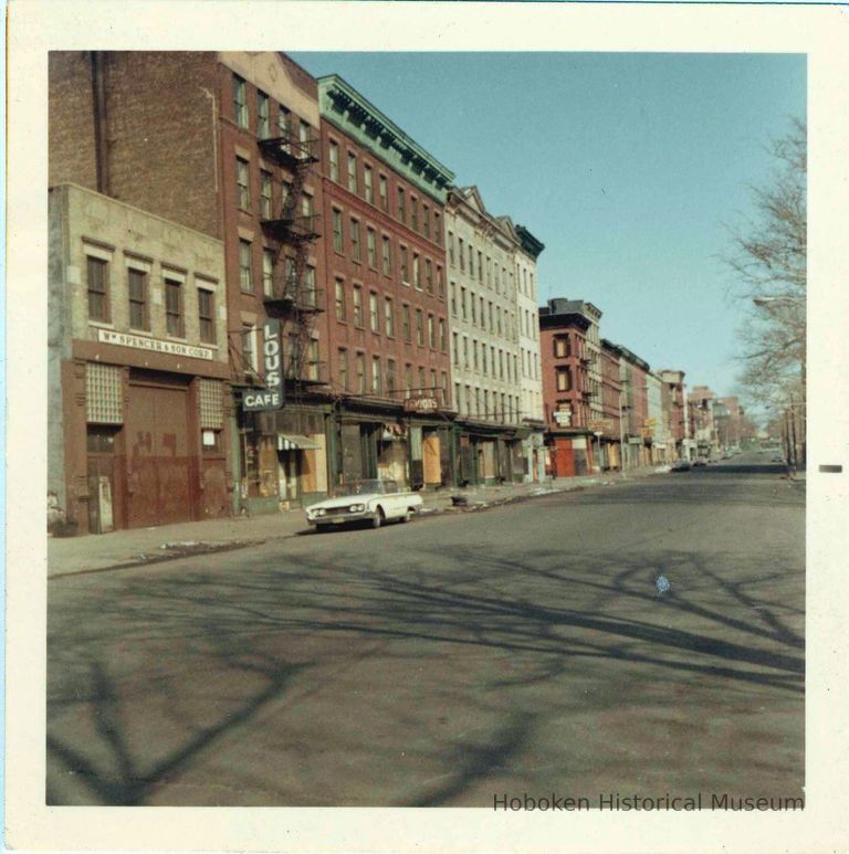 100 block of River St. towards Second St.