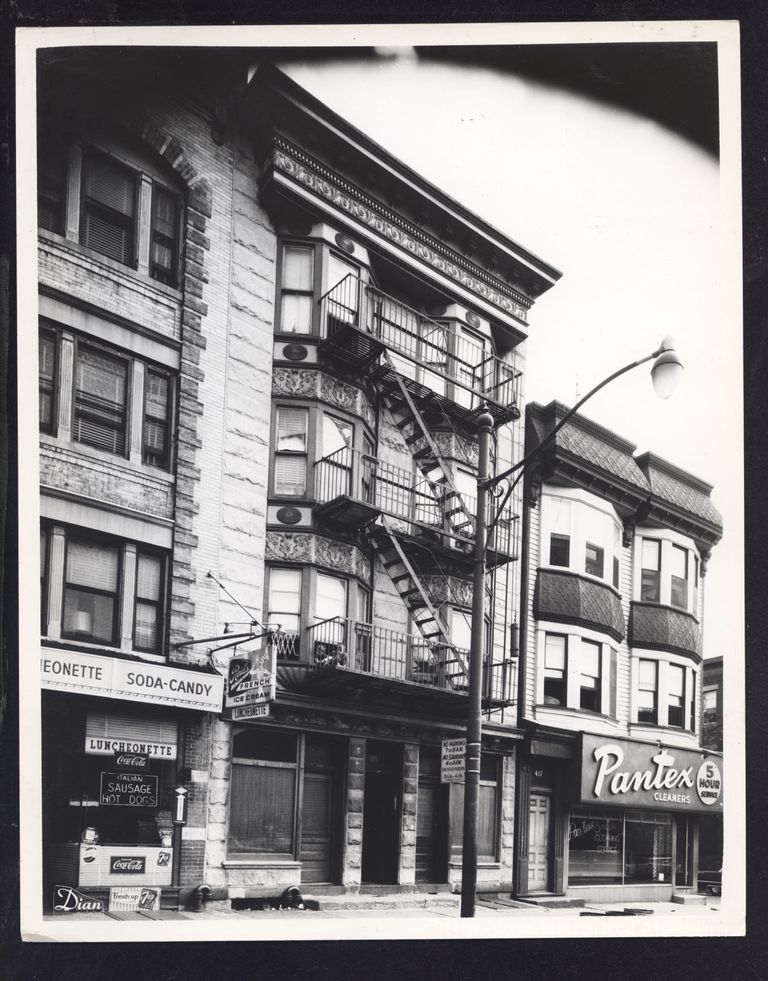 B+W Photograph of 419 Central Ave., Newark, NJ picture number 1