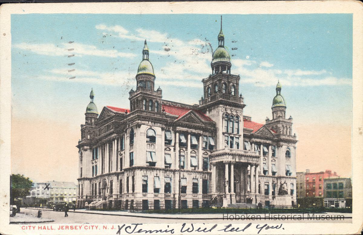 Postcard: City Hall, Jersey City, NJ picture number 1