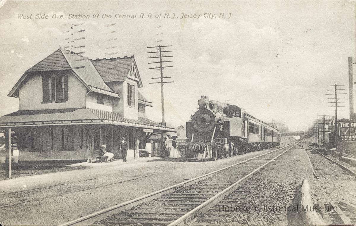 Postcard: Central RR, Jersey City, NJ picture number 1