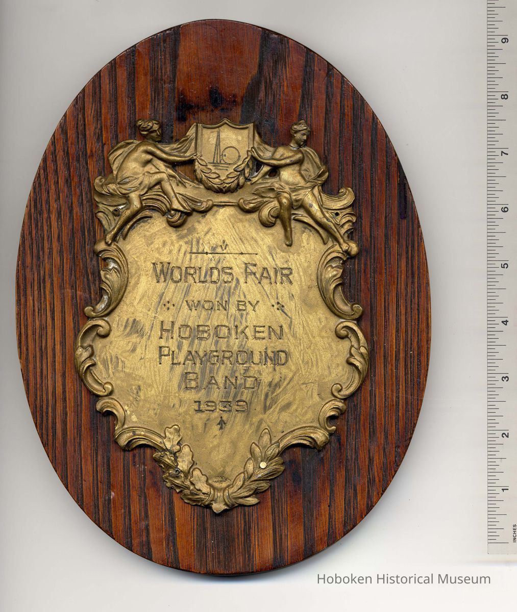 plaque as mounted, enhanced