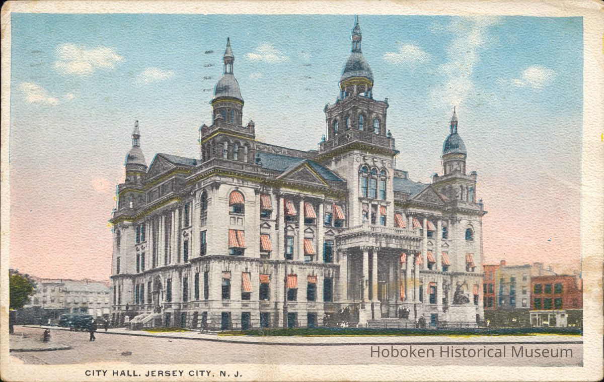 Postcard: City Hall, Jersey City, NJ picture number 1