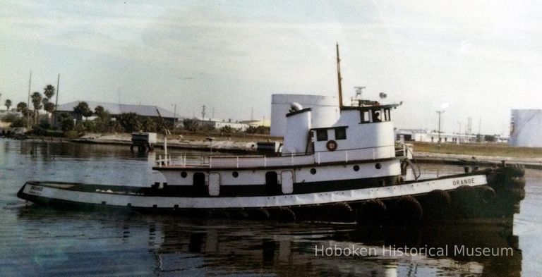 Photo 1: Former Lackawanna Railroad tugboat Orange, Florida, 1986