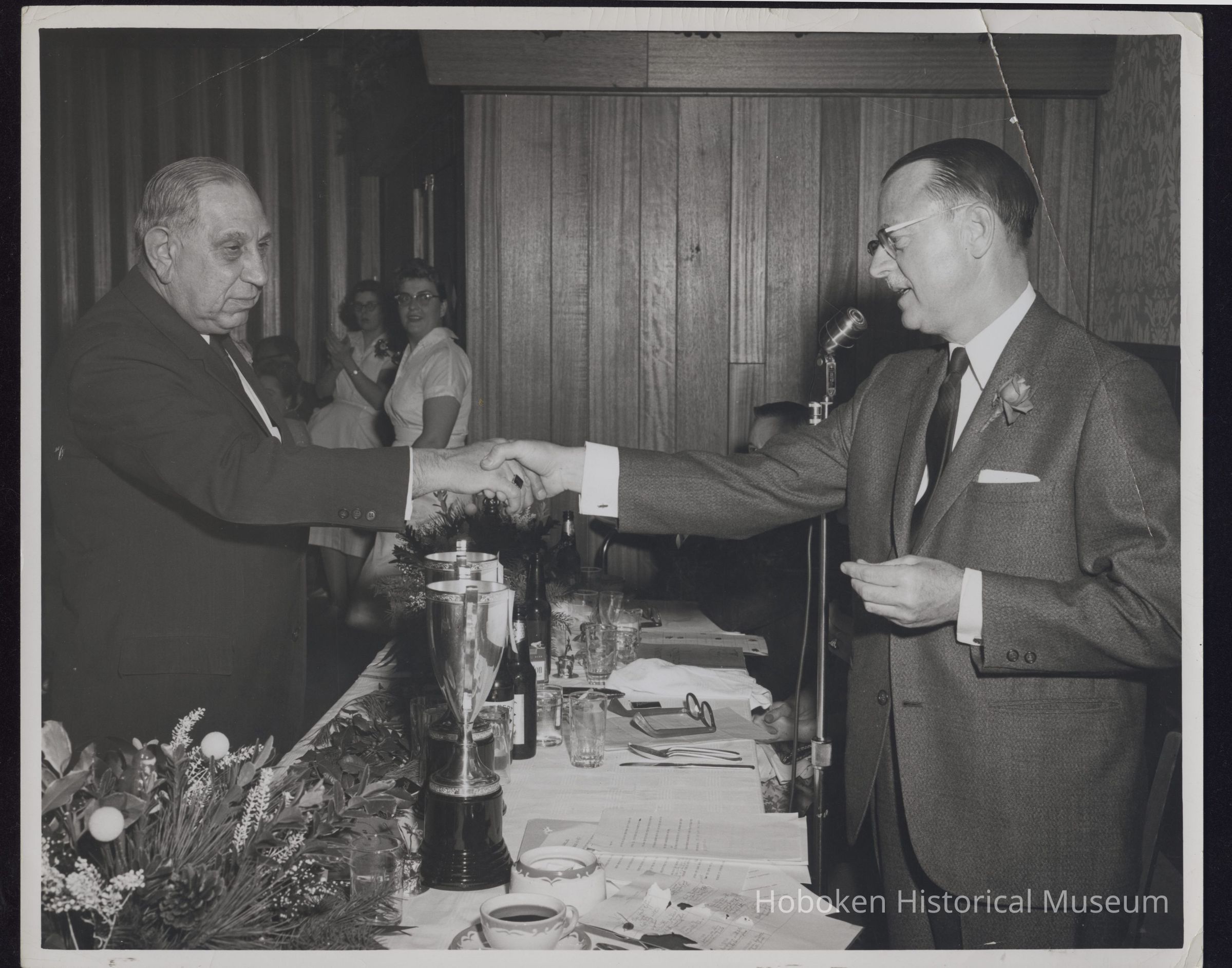 B&W photo of C.B. Snyder Realty Company employees. picture number 1