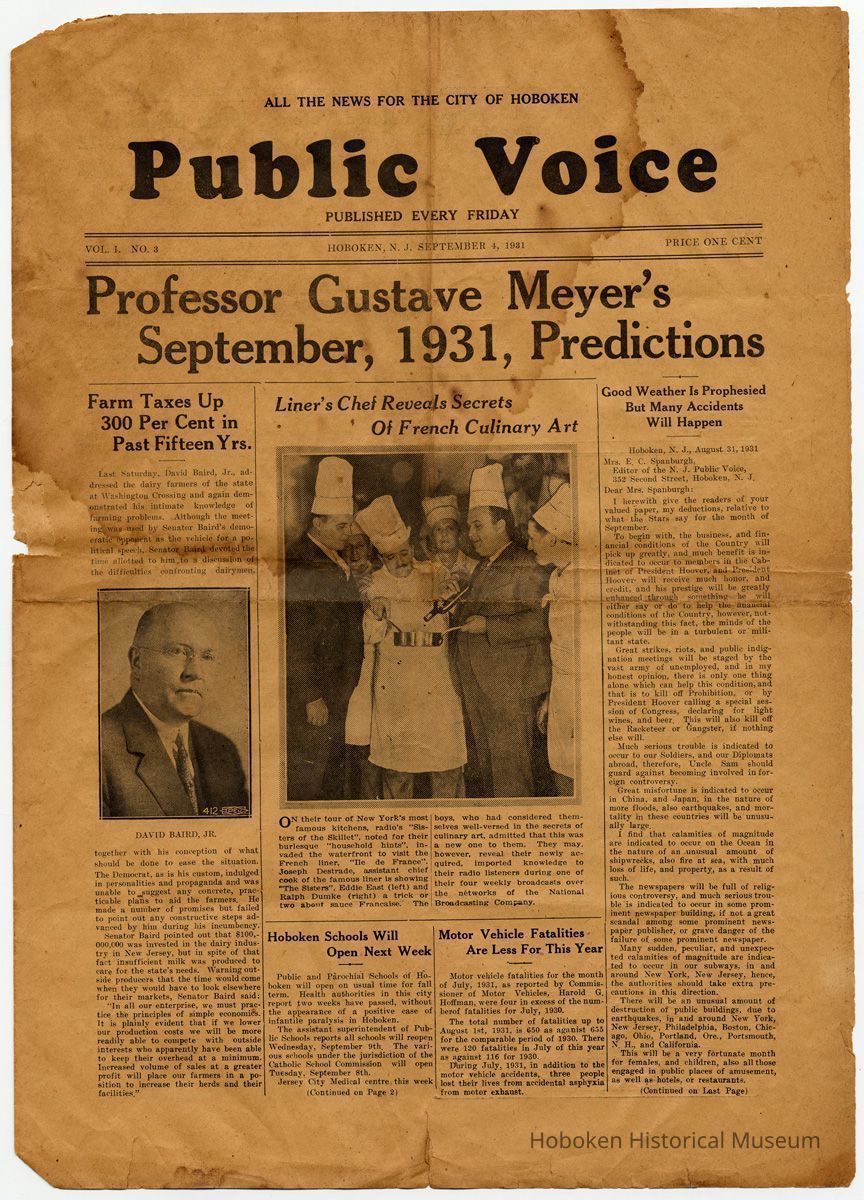 pg [1] Public Voice, Vol. 1, No. 3, Sept. 4, 1931