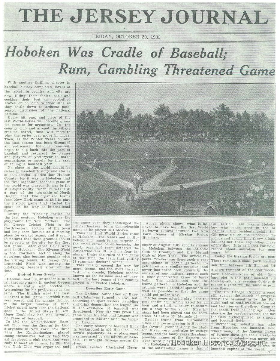 Folder of an illustrated article from 