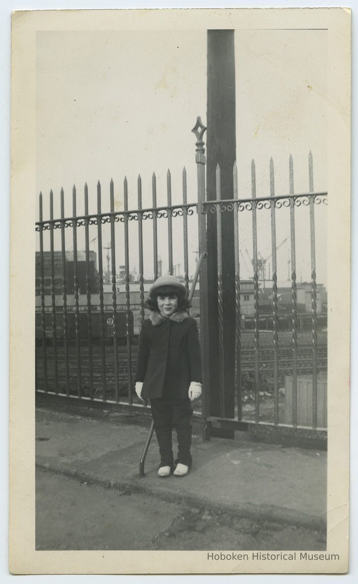 Mary Anne Amoroso in Elysian Park, 1950s