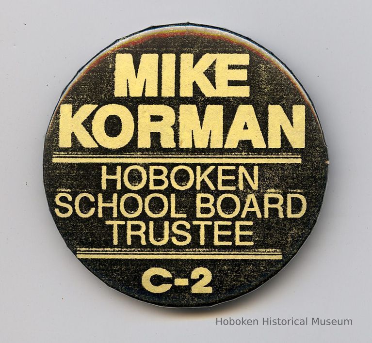 Mike Korman button