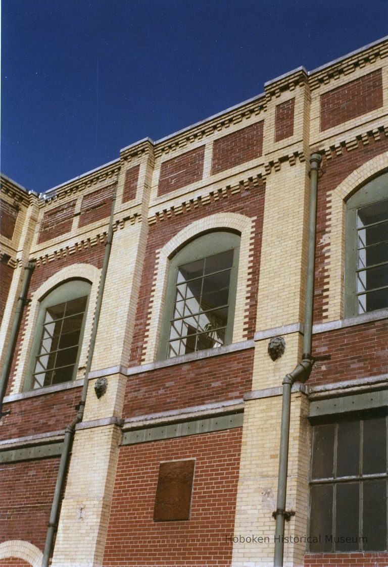 detail of Port Authority pier headhouse