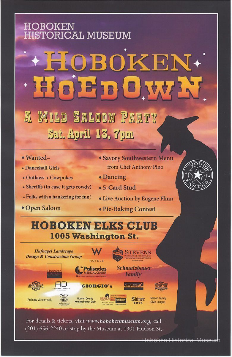 Hoboken Hoedown 2013 poster