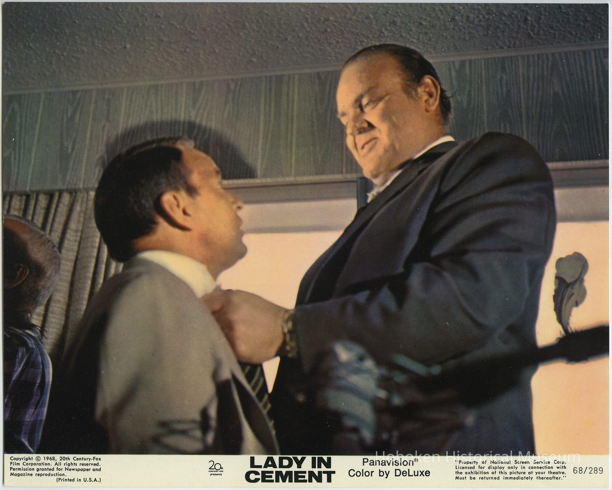 Dan Blocker with Frank Sinatra