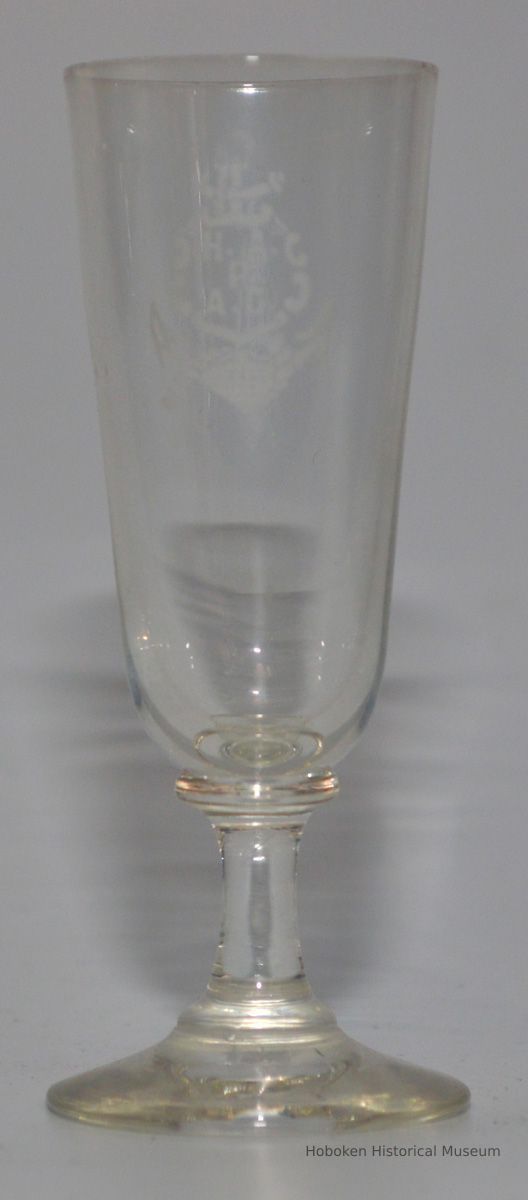 Hamburg-American Line (H.A.P.A.G.) cordial glass