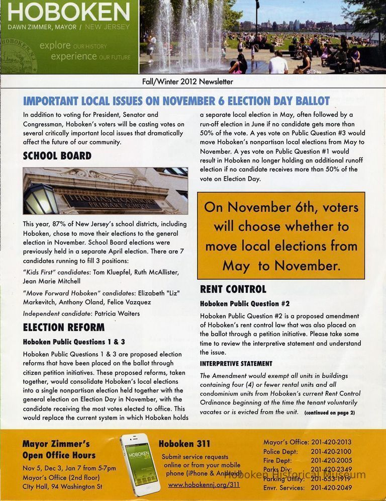 pg [1] Important Local Issues on November 6 Election Day Ballot