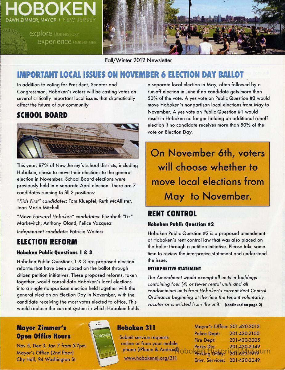 pg [1] Important Local Issues on November 6 Election Day Ballot