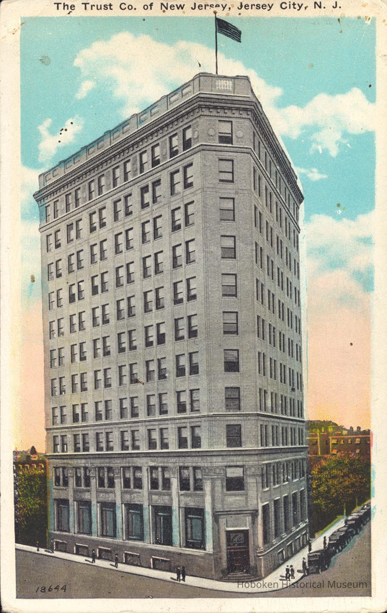 Postcard: The Trust Company of New Jersey, Jersey City, NJ picture number 1