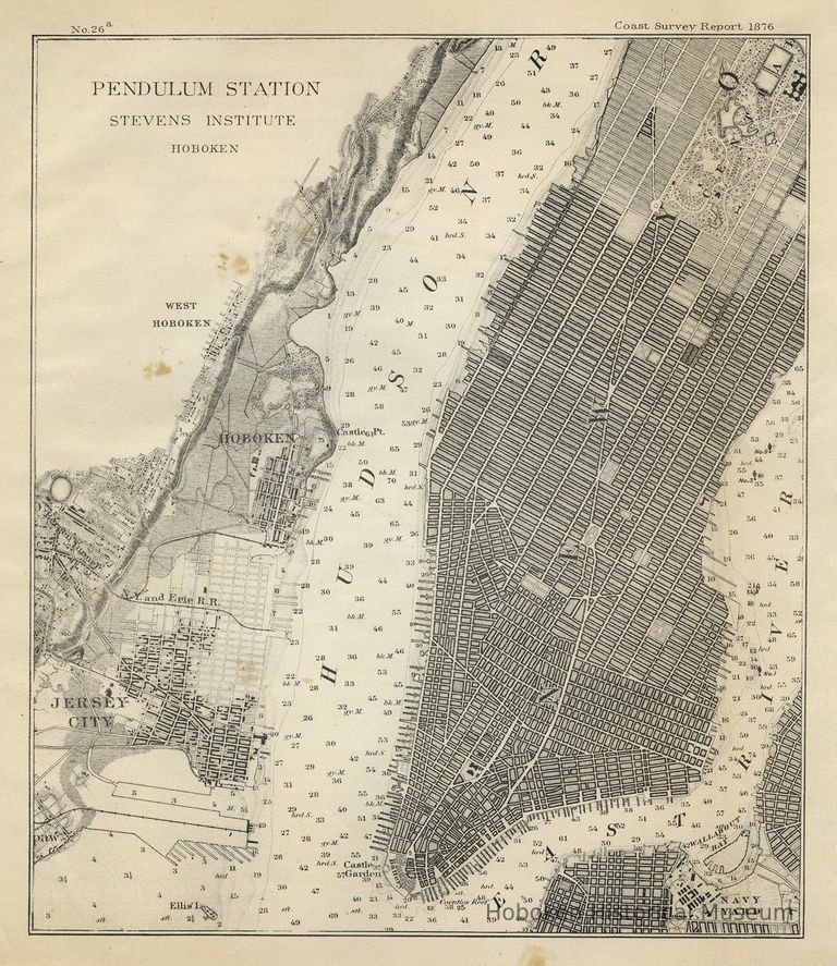 full plate (borders cropped): Pendulum Station, Stevens Institute, Hoboken