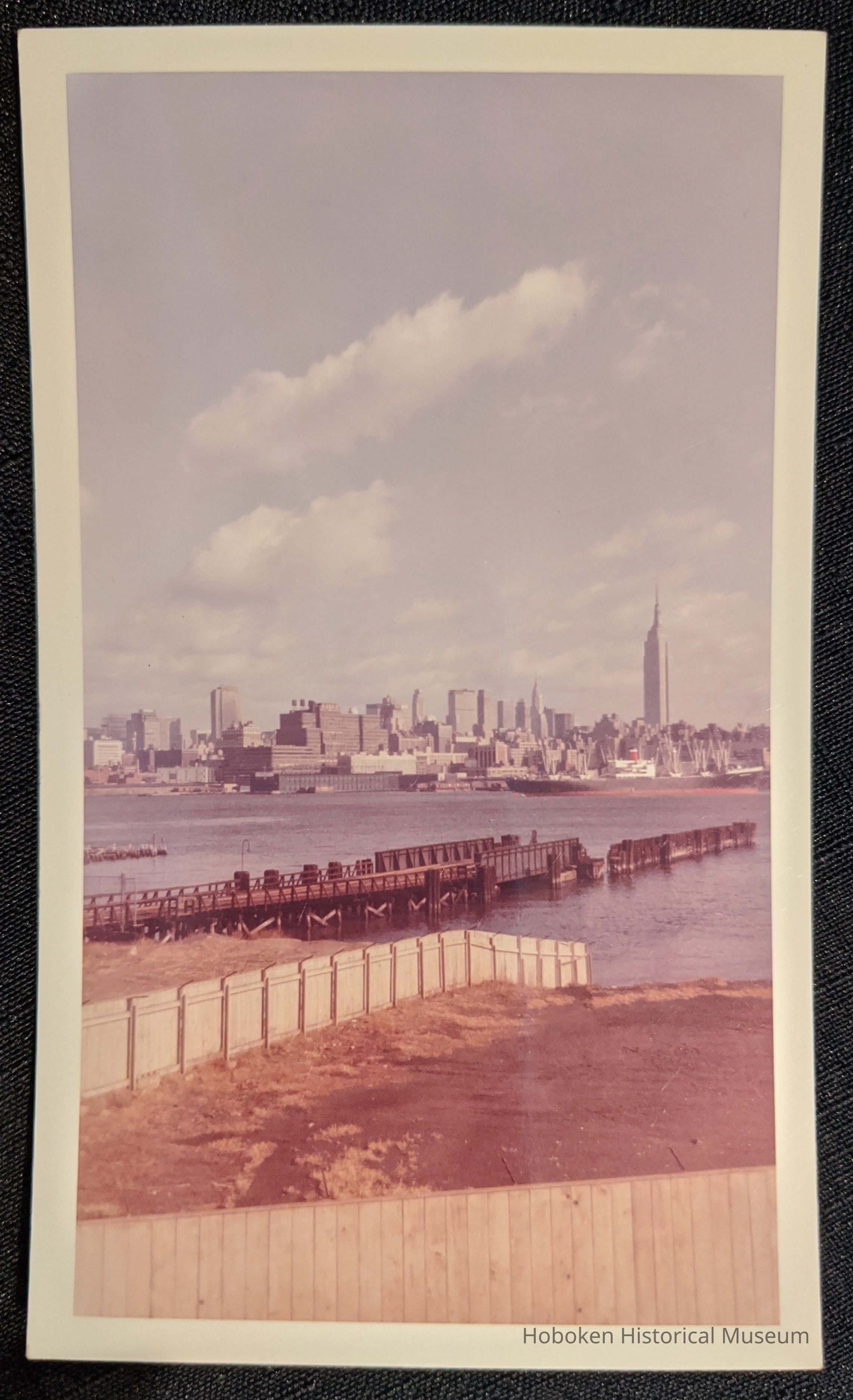 New York City skyline.