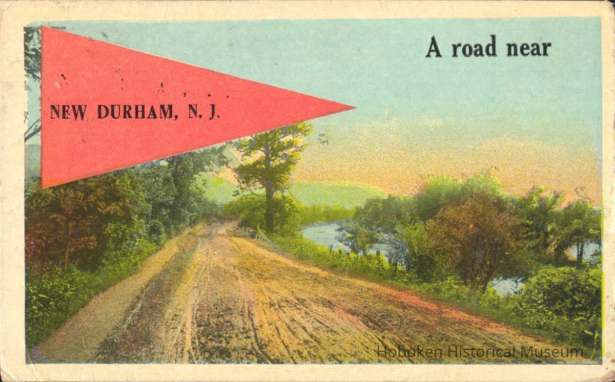 Postcard: A Road near, New Durham, NJ picture number 1