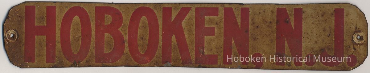 Sign: Hoboken, N.J.Used by L. & G. Laikin, Inc.,526 Washington St., Hoboken, circa 1970-2000. picture number 1