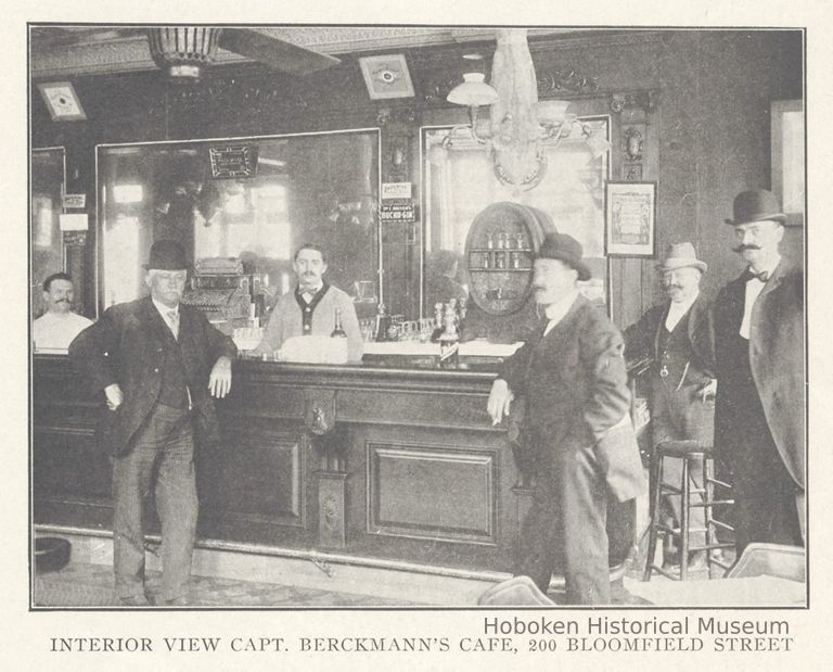 1: Interior bar, 